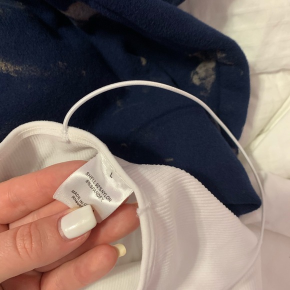 NEVER WORN PACSUN WHITE BODY SUIT - Picture 4 of 4